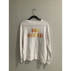 Shiraleah Sun Kissed Sweatshirts   WHITE Size M NWT